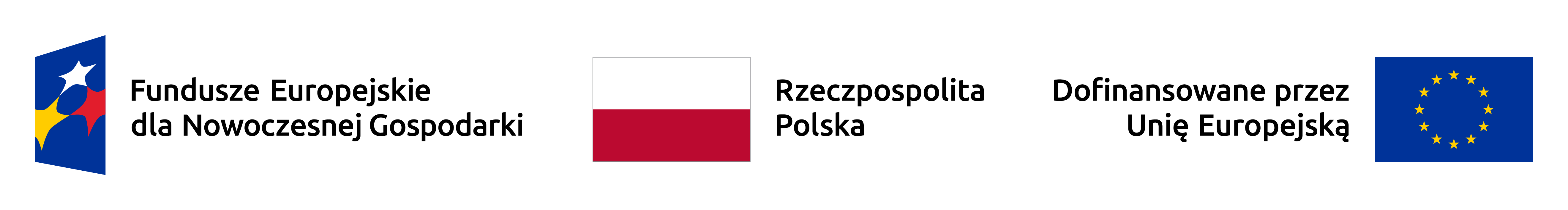 Fundusze Europejskie dla Nowoczesnej Gospodarki, Rzeczpospolita Polska, Dofinansowane przez Unię Europejską